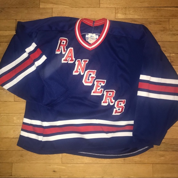❌SOLD!❌ NY RANGERS hockey jersey Nicholls - Picture 2 of 4